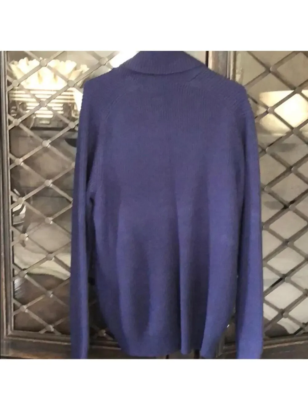 Geoffrey Beene | Men's Navy Blue Long Sleeve Sweater | Size Large | NWOT | 0086